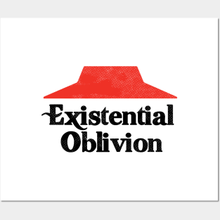 Existential Oblivion Nihilist T-Shirt Posters and Art